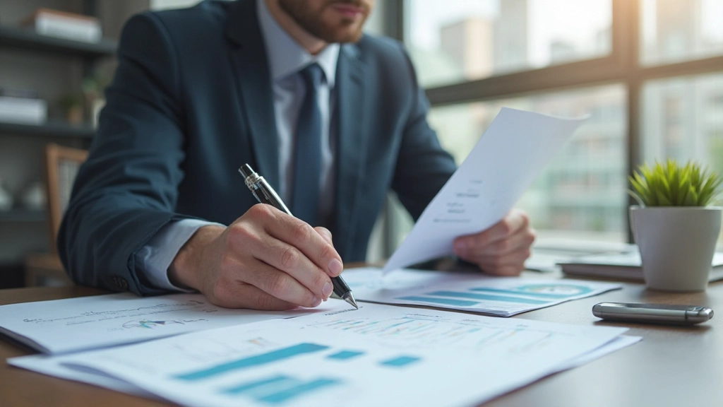 Документы финансового плана с графиками и анализом данных